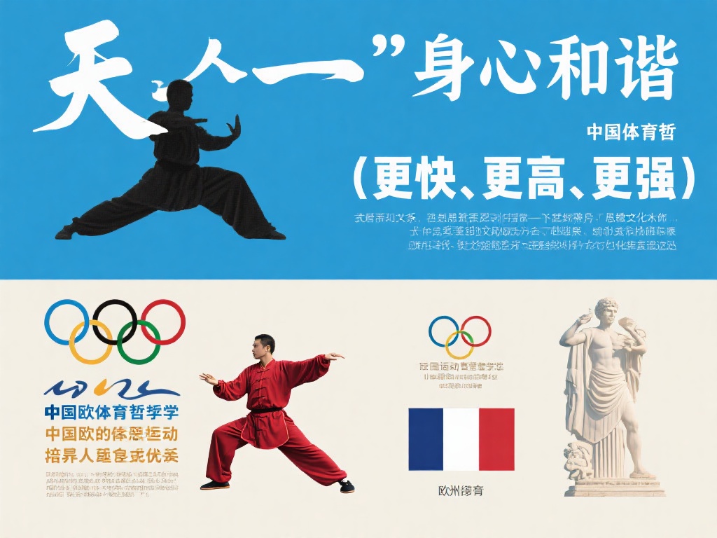 中欧体育哲学的差异源于文化根源。中国的体育哲学深受